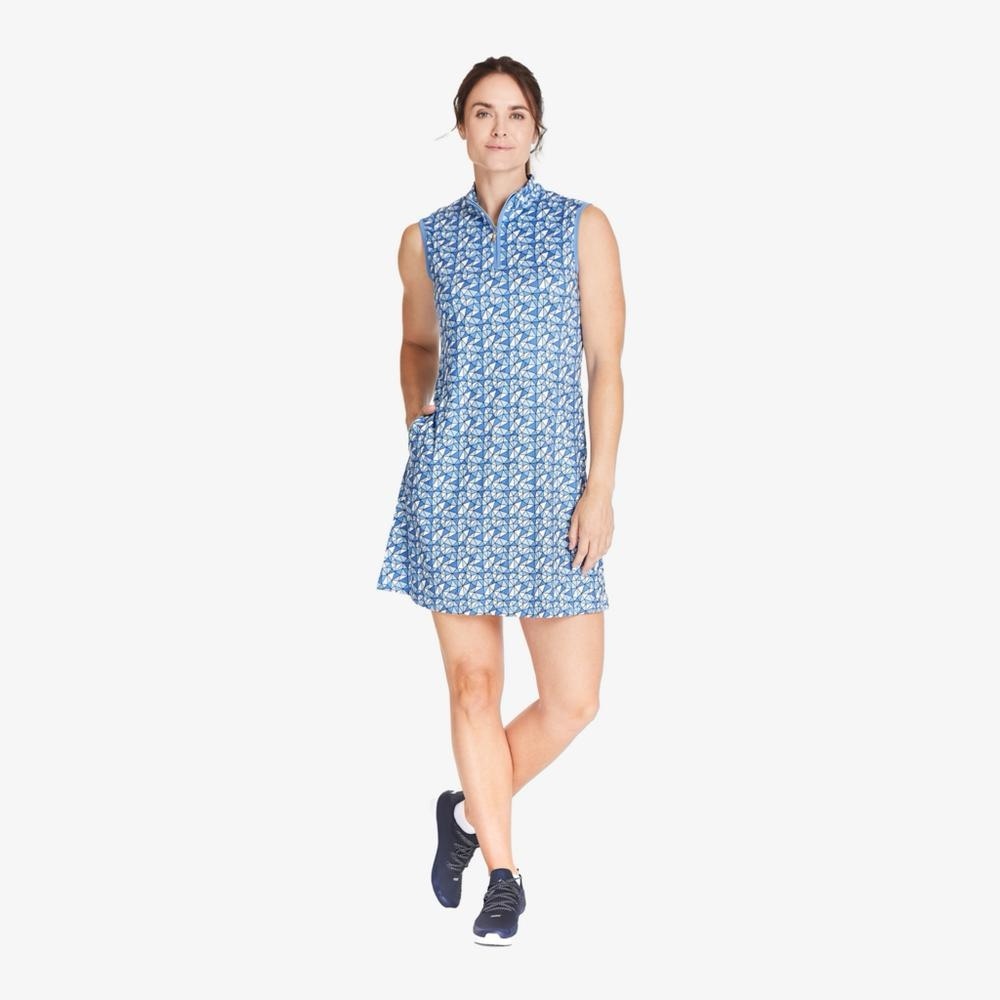 Court Haley Sleeveless Mosaic Print 36" Dress Size Large